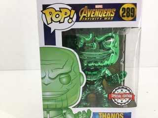 figuras modelismo funko thanos brillante verde