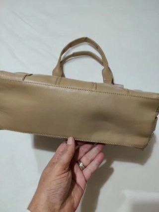 Bolso Pedro del Hierro Beige y Dorado