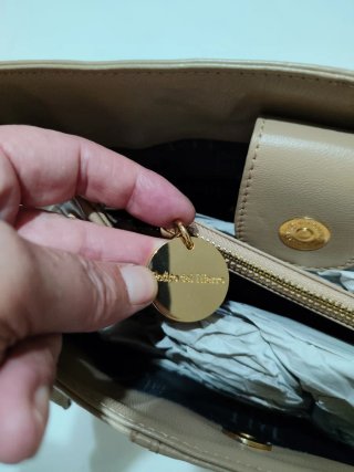 Bolso Pedro del Hierro Beige y Dorado