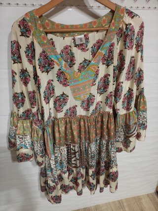 Vestido/Blusón Estampado Talla Única