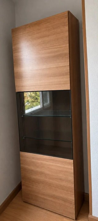 Mueble Bar Vitrina Madera