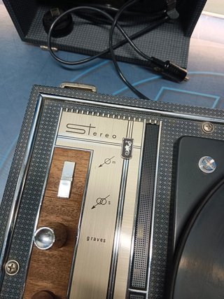 TOCADISCOS AÑOS 60 stero Dual 420 DE WALD 656