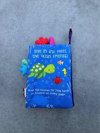 Livro de Atividades em Tecido Ocean Fun