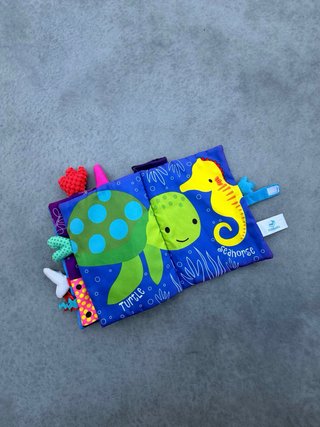 Livro de Atividades em Tecido Ocean Fun