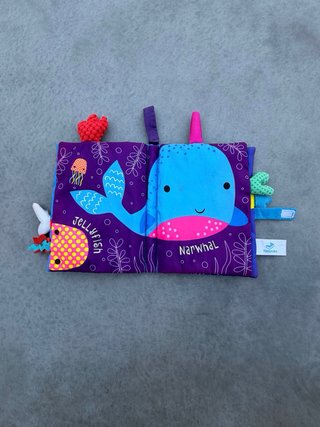 Livro de Atividades em Tecido Ocean Fun
