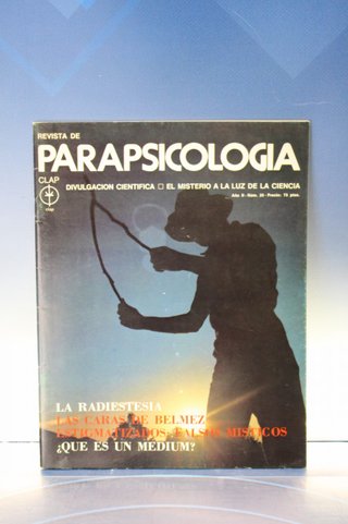 Revista de Parapsicología. CLAP. Nº 17 al 21.