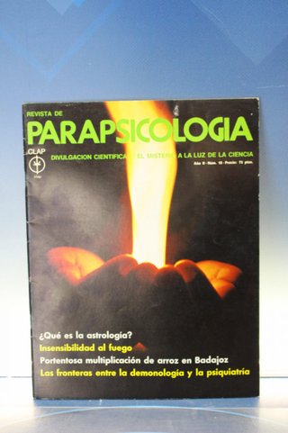 Revista de Parapsicología. CLAP. Nº 17 al 21.