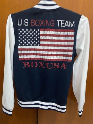 Chaqueta BOXUSA Azul y Blanca