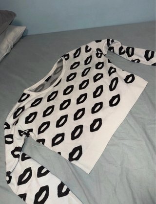 Jersey Vila Clothes blanco estampado