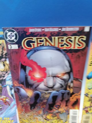 Miniserie DC COMICS-GENESIS nº 1 -4-edicion USA + First wave 1 al 3