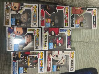 Set 7 Funko Pop EXCLUSIVOS Comic-Con Málaga 2026