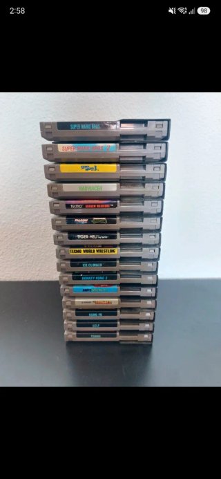 Lote de 8 Juegos para Nintendo NES