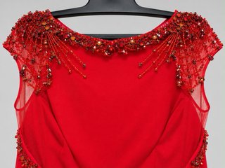 Vestido Rojo Talla 40