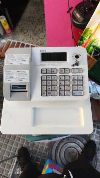Caja Registradora Casio SE-C1 Blanca