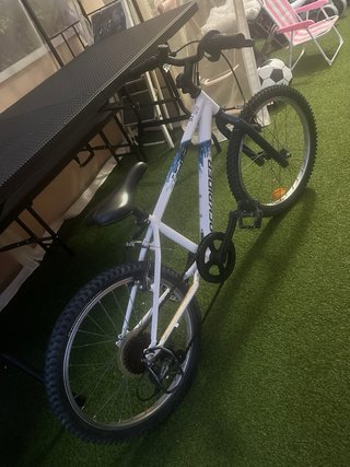 Bicicleta Rockrider ST 100 Blanca