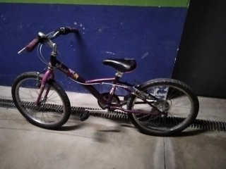 Bicicleta Morada Infantil B'Twin
