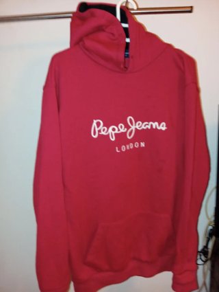 Sudadera Roja Pepe Jeans