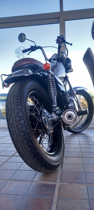 Yamaha SR250 Clásica Custom