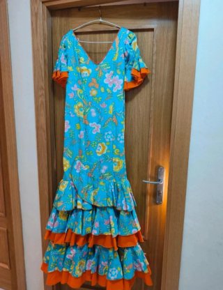 Vestido de Gitana / Flamenca Floral