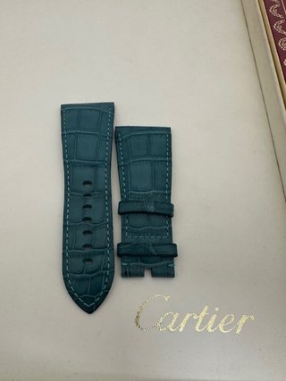 Correa Cartier Tank Divan Turquesa