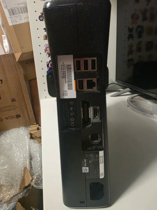 Consola Xbox 360 Negra Microsoft