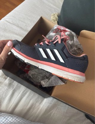 Zapatillas Adidas Azul y Rosa