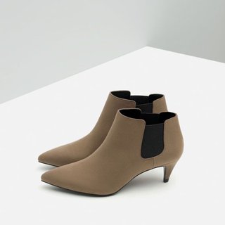 Botines Zara Tacon Bajo