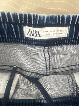 Pantalón corto vaquero azul