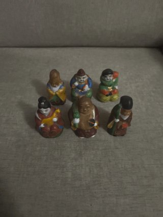 Colección de 6 Figuras Orientales