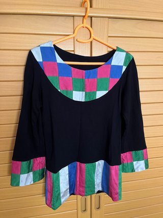 Blusa María Veras Seda/Bambú T 38