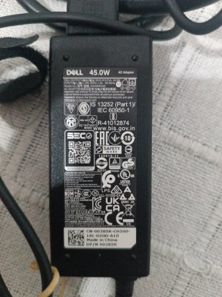 Cargador Dell HA45NM140 45W