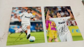 2 Postales Firmadas Real Madrid