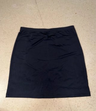 Falda mini negra Shein talla S