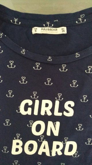 Camiseta Pull&Bear azul