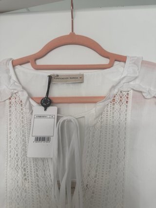 Vestido blanco Purificación García