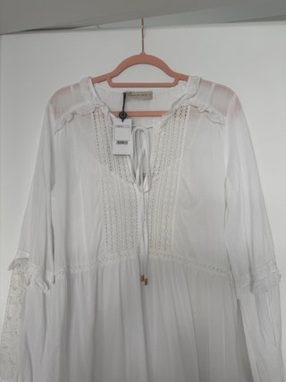 Vestido blanco Purificación García