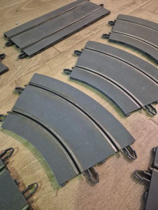 Pistas Scalextric grises
