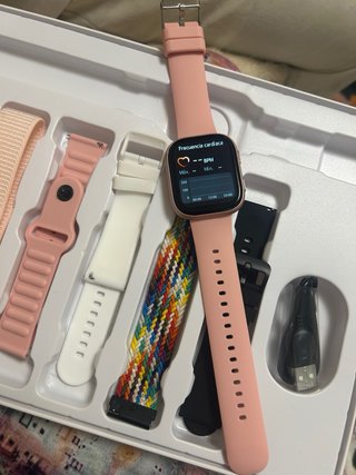 Reloj Inteligente con Correas Intercambiables