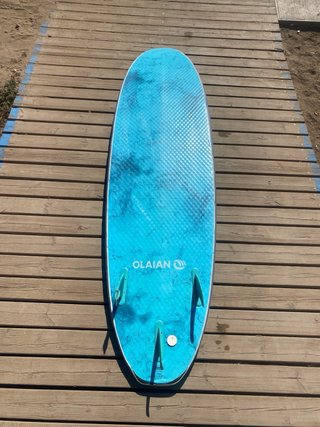 Tabla de surf OLAIAN 7pies + Clase de surf gratis