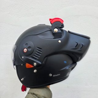 Casco de Moto Roof Negro
