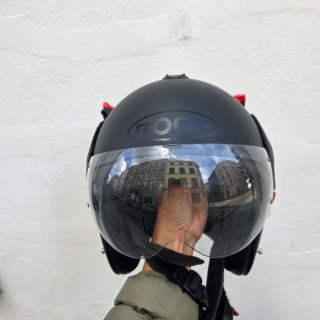 Casco de Moto Roof Negro