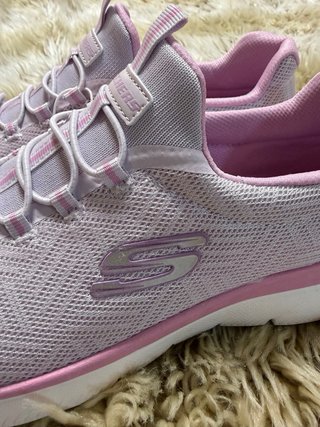 Zapatillas Skechers Mujer Rosa/Morado