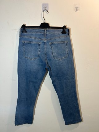 Pantalón Casual vaquero Zara azul talla 46