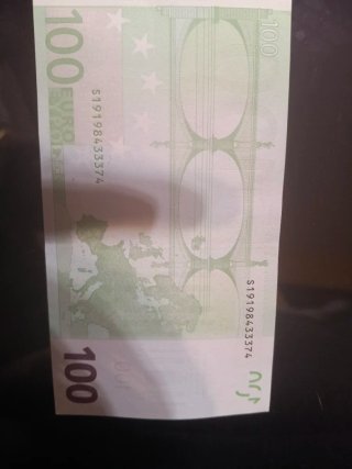 Billete de 100 Euros sin circular,