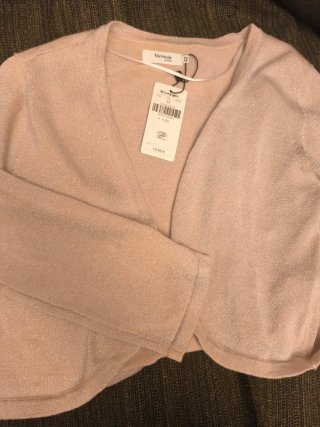Chaqueta Rosa Brillante Fórmula Joven Talla 42