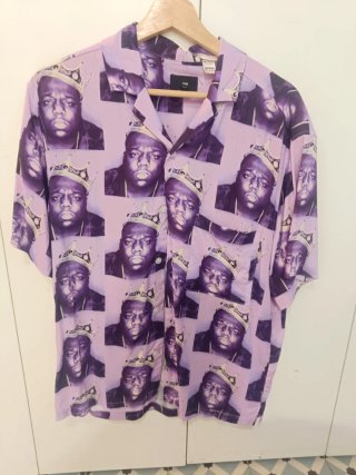 Camisa H&M Notorious BIG.