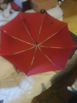 Paraguas Esprit rojo plegable