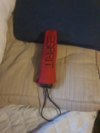 Paraguas Esprit rojo plegable