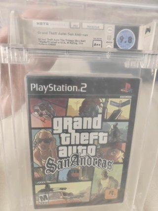 GTA San Andreas PS2 Wata 9.8 A++ Inglés Precintado