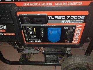 Generador de Gasolina Turbo 7000E 7000W